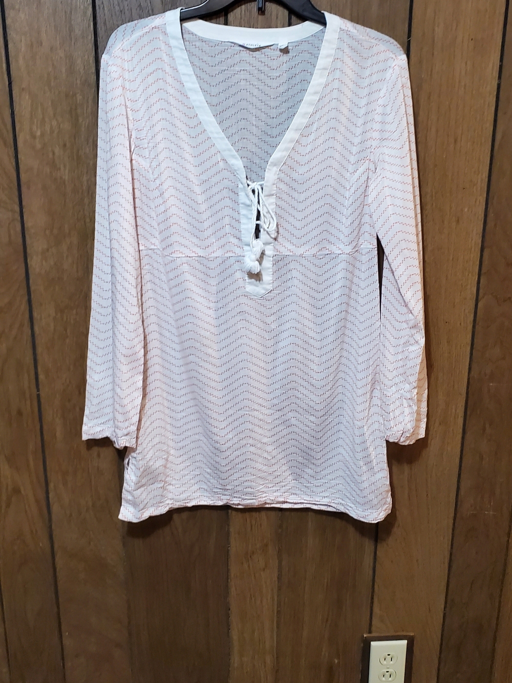 Athleta Lace-Up Tunic Size Small